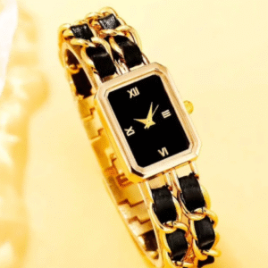Relógio Élisé Noir D’Or – Padrão Exclusivo GLEXCY PRESTIGE