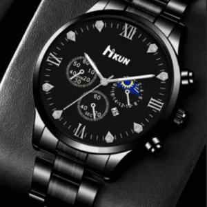 Relógio HKUN All Black Chronograph Edition
