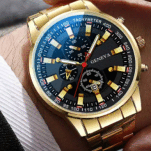 Relógio Geneva – Sportmaster Gold Chronograph