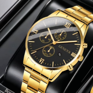 Relógio Geneva – Gold Classic Edition