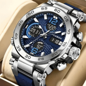 Relógio FOXBOX – Blue Steel Chronograph Edition
